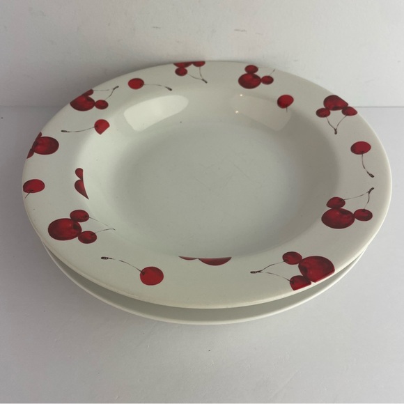 🚦3/$33 Disney Mickey Mouse Fruit Cherries Plate and Bowl Set - Bundle Bundle!! - Picture 6 of 6